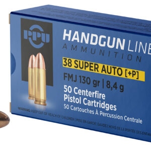 PTR .38 Super Auto Handgun Ammunition 130GR 50 Rounds - FAST SHIPPING-NO CREDIT CARD FEES