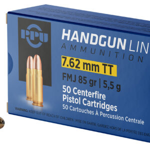 PTR 7.62X25 Tokarev Handgun Ammunition 85GR 50 Rounds - FAST SHIPPING-NO CREDIT CARD FEES