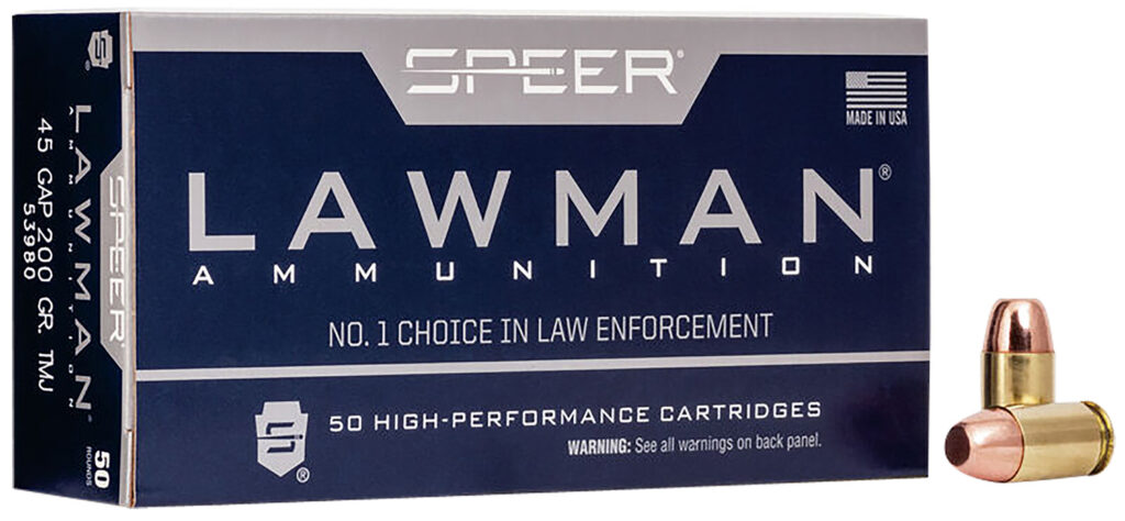 Speer .45 GAP 200GR 50 Rounds