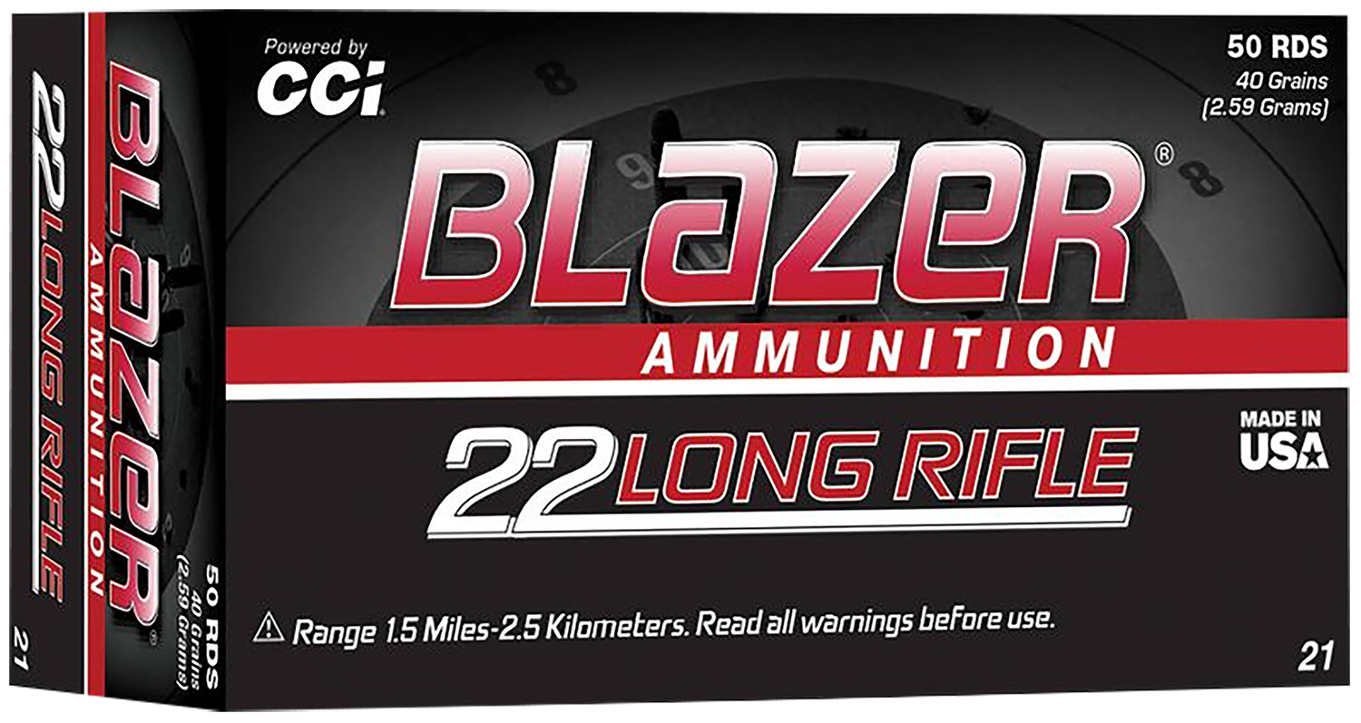 CCI Blazer High Velocity.22 LR 40gr Lead Round – 50 Rounds