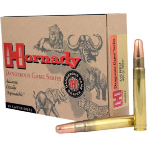 Hornady Dangerous Game.416 Remington Magnum 400gr Dangerous Game Solid - 20 Rounds - FAST SHIPPING-NO CREDIT CARD FEES