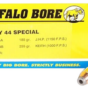 Buffalo Bore Ammunition.44 S&W Special Handgun Ammunition 180GR 20 Rounds - FAST SHIPPING-NO CREDIT CARD FEES