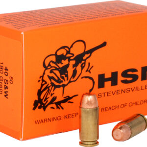 HSM.40 S&W Handgun Ammunition 180GR 50 Rounds - FAST SHIPPING-NO CREDIT CARD FEES