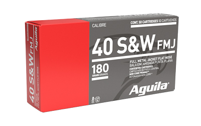 AGUILA AMMUNITION .40 S&W 180GR FMJ