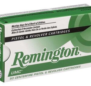 Remington .38 Super Auto Handgun Ammunition 130GR FMJ-RN 50 Rounds