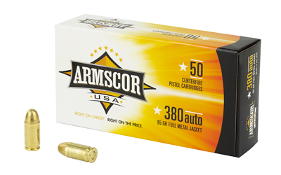 Armscor/Rock Island Armory .380 ACP 95GR FMJ