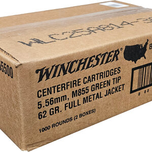 WINCHESTER USA 5.56X45 62GR - GREENT TIP 1000RD CASE LOT - FAST SHIPPING-NO CREDIT CARD FEES