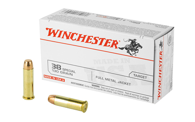 Winchester .38 Special 130GR FMJ