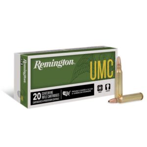 Remington UMC .223 Rem 50gr JHP – 20 Rounds