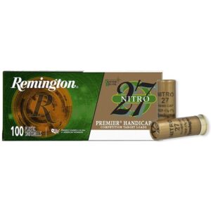 Remington Nitro 27 Target 12 Gauge 2-3/4" #8 Shot 1-1/8 oz – 100 Rounds