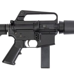 H&R RETRO DOE 9MM PISTOL 7.5" A2 CARRY HANDLE HAR15 BRACE M231 HEAT SHIELD 1-32RD MAG