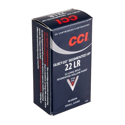 CCI Ammunition .22 LR 40gr HP – 50rd
