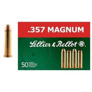 Sellier & Bellot .357 MAGNUM Handgun Ammunition 158GR