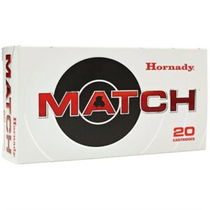 Hornady ELD Match .22 Creedmoor 80gr Polymer Tipped – 20 Rounds