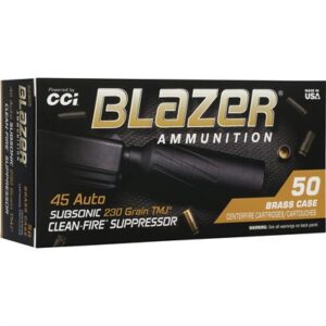 CCI Ammunition .45 ACP Handgun Ammunition 230GR TMJ
