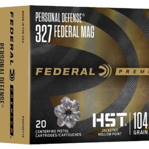 Federal Ammunition .327 Federal Magnum Handgun Ammunition 104GR 20 Rounds - FAST SHIPPING-NO CREDIT CARD FEES