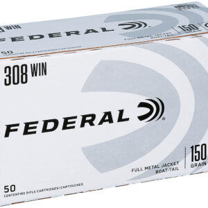 Federal AE308DB American Eagle 308Win 150gr Full Metal Jacket 50 Per Box/5 Case - FAST SHIPPING-NO CREDIT CARD FEES