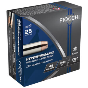 Fiocchi .44 Magnum Handgun Ammunition 240GR XTP 25 Rounds