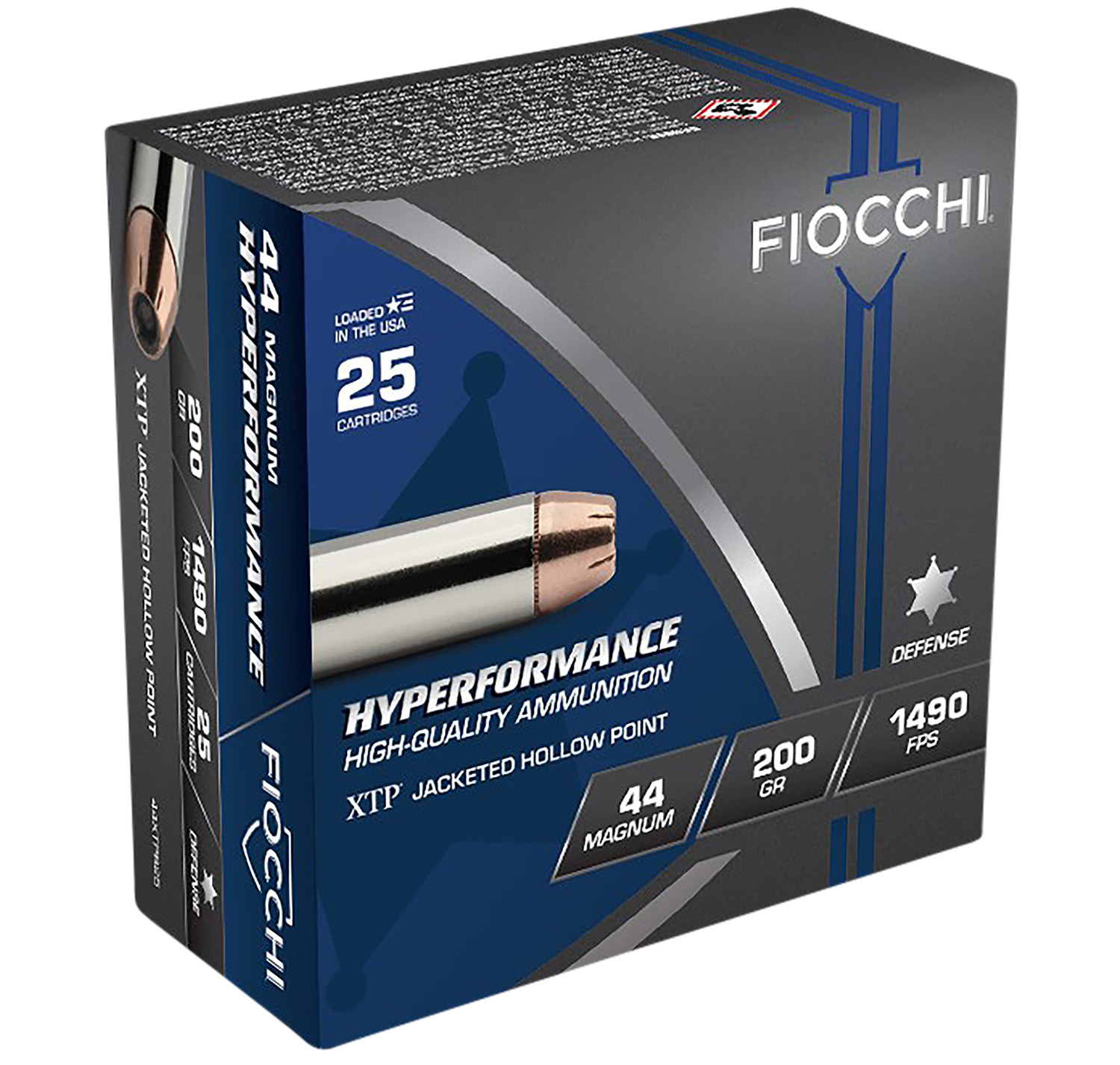 Fiocchi .44 Magnum 200gr XTP – 25rd