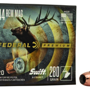 Federal Ammunition .44 Magnum Handgun Ammunition 280GR 20 Rounds