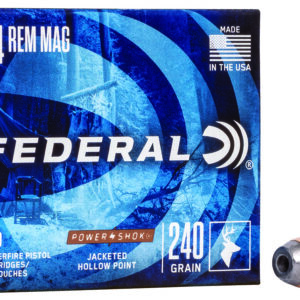 Federal Ammunition.44 Magnum Handgun Ammunition 240GR 20 Rounds - FAST SHIPPING-NO CREDIT CARD FEES