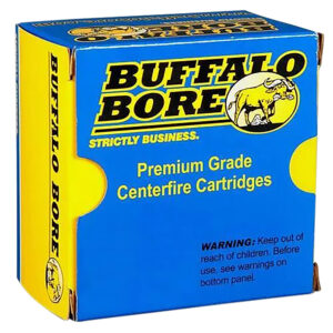 Buffalo Bore Ammunition 21A20 Heavy Strictly Business 10mmAuto 200gr Full Metal Jacket Flat Nose 20 Per Box/12 Case - FAST SHIPPING-NO CREDIT CARD FEES