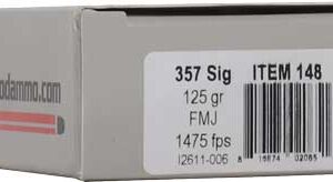 UNDERWOOD 357 SIG 125GR FMJ FN 50RD 10BX/CS - FAST SHIPPING-NO CREDIT CARD FEES