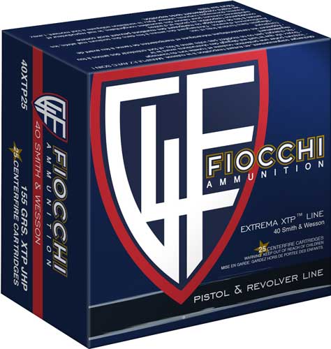 Fiocchi 40XTP 155GR XTPHP 25RD