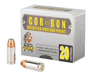 Cor-Bon 9mm Handgun Ammunition 125GR JHP