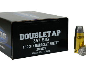 Double Tap Ammunition .357 Sig Handgun Ammunition 180GR