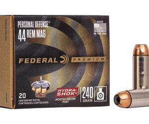 Federal Ammunition .44 Magnum Handgun Ammunition 240GR - FAST SHIPPING-NO CREDIT CARD FEES