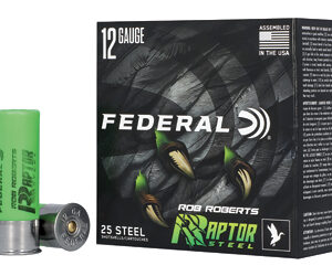 FED RAPTOR STEEL 12GA 3" 1.375OZ #4 - FAST SHIPPING-NO CREDIT CARD FEES
