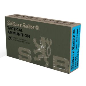 S&B Tactical Rifle Ammunition 7.62x51 200gr FMJ 1030 fps 20/ct - FAST SHIPPING-NO CREDIT CARD FEES