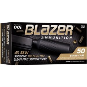CCI Ammunition 40 S&W Handgun Ammunition 180GR
