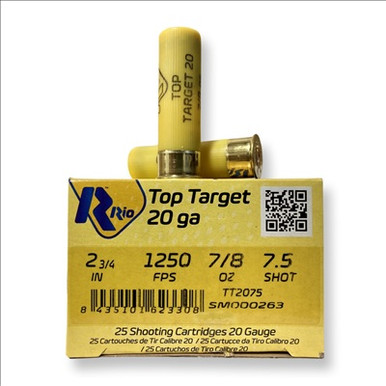 Rio Ammunition 20 Gauge – 250rd