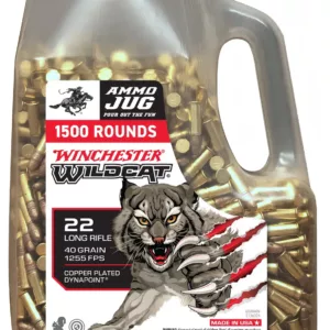 WINCHESTER 22 LR DP WILDCAT JUG 40 GR 1500RD/BX 3BX/CS