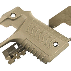 Recover Tactical CC3H-02 Grip & Rail System  Tan Polymer Picatinny for Standard Frame 1911