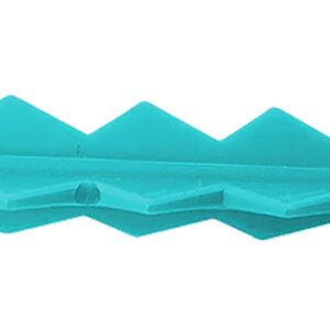 Targettack Llc Targettack Teal Green Polycarbonate Plastic 3" For Paper/Vinyl Targets 6 Pack