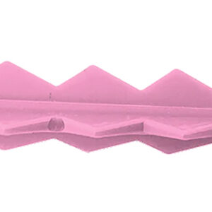 Targettack Llc Targettack Pink Polycarbonate Plastic 3" For Paper/Vinyl Targets 6 Pack