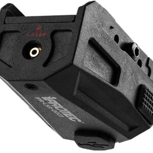 Alliance Consumer Group IPRLSR0001 Mycro Rail Mount Red Laser  Matte Black