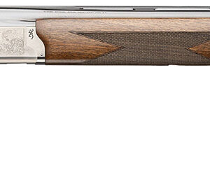 Browning 0183463004 Citori 825 12 Gauge Break Open 3" 2rd 28" Polished Blued Over/Under Vent Rib Barrel, Silver Nitride Stainless Steel Receiver, Fixed Black Walnut Stock