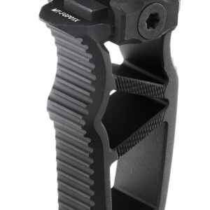 Leapers MTFGP01X Ultra Slim Foregrip  Matte Black Anodized Aluminum