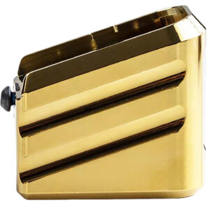 Cross Armory CRG+0MEG17GD Magazine Extension  Fits Glock 17/22/31 Gen 1-5 Gold Aluminum