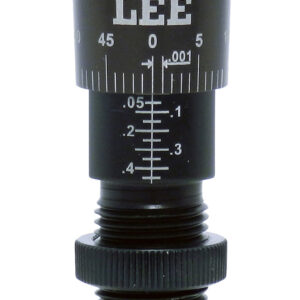 Lee Precision 92162 Micrometer Factory Crimp Adapter Black/Clear 44/45 Cal Pistol Firearm