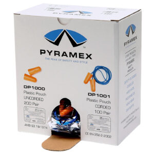 Pyramex DP1000   Foam 32 dB In The Ear Orange 200 Pair