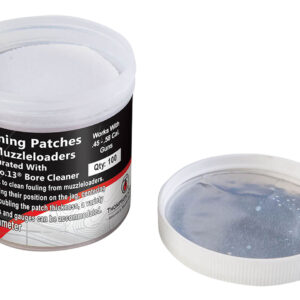 Thompson Center Arms, LLC 9036R Cleaning Patches  Muzzleloader 2.50" Cotton 100Ct
