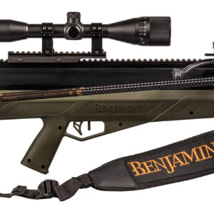 Benjamin BPABMX Airbow M600 Kit PCP 357 Pellet Black Barrel, OD Green Stock, CenterPoint 6x40mm AO