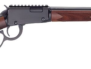 Henry H001PGH22M Sporter 22 WMR 12+1 18.50" Blued Threaded Barrel, Black Aluminum Receiver w/Picatinny Rail, American Walnut Fixed w/Pistol Grip Stock