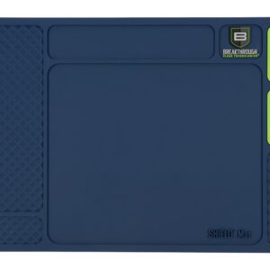 Breakthrough Clean BTSGMF Fishing Reel Cleaning Shield Mat Blue PVC