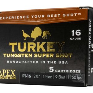 APEX AMMO PT16-9 16G 1-5/8 9 5/10 - FAST SHIPPING-NO CREDIT CARD FEES
